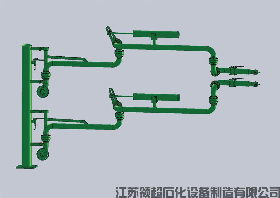 江蘇南京客戶定制采購(gòu)的AL2543汽車(chē)底部裝卸鶴管已發(fā)往使用現(xiàn)場(chǎng)(1)